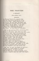 Tennyson, (Alfred):
Poems. Including "The Princess", "In Memoriam", "Maud&...