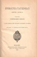 Goethe, [Johann Wolfgang von]: 
Iphigeneia Taurisban. Fordította Csengeri János. A Lukács Krisztina...