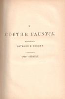 Boyesen, Hjalmar Hjorth - Heinrich Gusztáv:
Goethe Faustja. Tanulmányok.
Budapest, 1888. Magyar Tu...