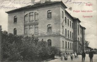 Budapest XIV. Zugló Egressy úti Polgári Leányiskola