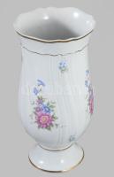 Hollóházi Hajnalka mintás váza, jelzett, hibátlan, m: 24,5 cm