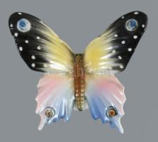 Alteste Volkstedt pillangó, jelzett, hibátlan, 10x9 cm