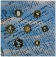 2006. 1Ft-100Ft (7xklf) "1956-os forradalom" forgalmi sor karton dísztokban T:PP kis patin...