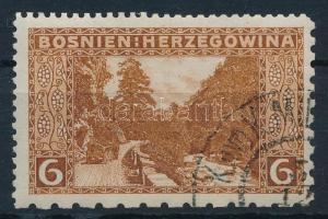 1906 6H bélyeg 12:9:6:12 vegyes fogazással