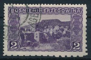 1906 2H bélyeg 12:9:6:12 vegyes fogazással