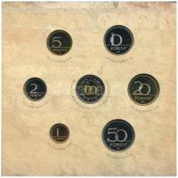 2005. 1Ft-100Ft (7xklf) forgalmi sor szettben + 10Ft "József Attila". A Magyar Pénzverő Jó...