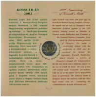 2002. 1Ft-100Ft (8xklf) forgalmi sor szettben, közte 100Ft "Kossuth" T:BU Adamo FO35