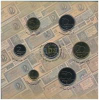 2002. 1Ft-100Ft (8xklf) forgalmi sor szettben, közte 100Ft "Kossuth" T:BU Adamo FO35