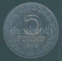 1948. 5Ft Ag "Petőfi" T:3-