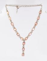 2 darab ezüst (Ag) nyaklánc, jelzett, egyik sérült, bruttó 15,6g