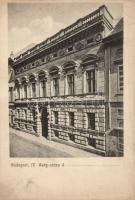 Budapest V. Szép utca 4.