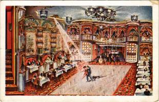 Budapest VI. Parisien Grill, belső. Paulay Ede utca 35. (EM)