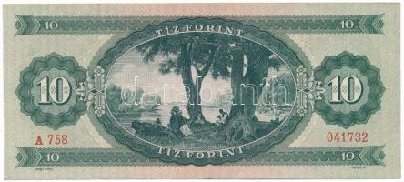 1949. 10Ft "A 758 041732" T:F szép papír
Adamo F3