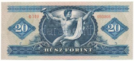 1965. 20Ft "C 319 093808" T:F szép papír
Adamo F14
