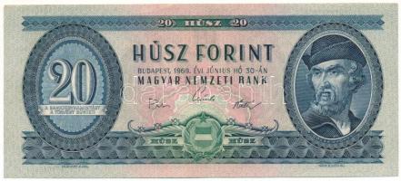1969. 20Ft "C 438 099969" T:F szép papír Adamo F15