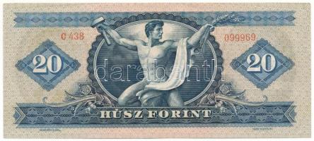 1969. 20Ft "C 438 099969" T:F szép papír
Adamo F15