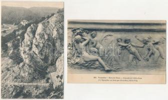 21 db RÉGI külföldi város képeslap / 21 pre-1945 foreign town-view postcards