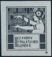 Rozsnyai/Rozsnyay Kálmán (1871-1948): Ez a könyv Dr. Pollatschek Elemér-é (erotikus, szecessziós ex ...