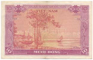 Vietnam / Dél-Vietnám 1955. 10D "F3 106702" T:XF Vietnam / South Vietnam 1955. 10 Dong "F3 106702" C:XF Krause P#3
