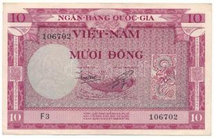 Vietnam / Dél-Vietnám 1955. 10D "F3 106702" T:XF
Vietnam / South Vietnam 1955. 10 Dong &q...