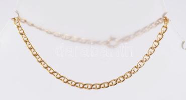 Arany (Au) lánc, sérült, 14k, nettó 2,3g