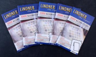 5 csomag bontatlan Lindner bélyegragasztó 7040, 5.000 db
