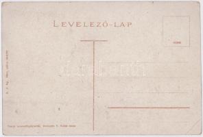 Tátra, Vysoké Tatry; Út Tátralomnic felé télen, lovasszán. Lőcsei állami építész. Vasúti levelezőlap...