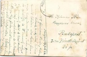 1937 Palics, Palic; részletek / multi-view postcard. Foto Eres photo (gyűrődés / crease)