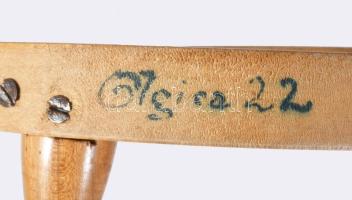 2 darab régi fa hímzőkeret