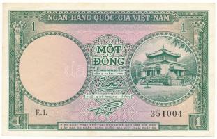 Vietnám / Dél-Vietnam 1956. 1D "E.1. 351004" T:AU Vietnam / South Vietnam 1956. 1 Dong "E.1. 351004" C:AU Krause 1.