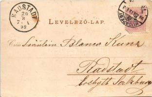 1898 Csárdás / Ungarischer Nationaltanz / Hungarian folklore, dance. Rigler J.E. r.t. litho (EK)