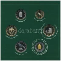 2012. 5Ft-200Ft (6xklf) forgalmi sor dísztokban "Magyarország" körirattal T:PP