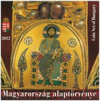 2012. 5Ft-200Ft (6xklf) elsőnapi veret, "Magyarország Alaptörvénye" forgalmi sor szettben T:BU Adamo FO46