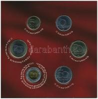 2012. 5Ft-200Ft (6xklf) elsőnapi veret, "Magyarország Alaptörvénye" forgalmi sor szettben ...