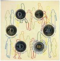 2011. 5Ft-200Ft (6xklf) forgalmi sor "Magyarország pénzérméi - Az Európai Unió Tanácsának magya...