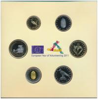 2011. 5Ft-200Ft (6xklf) forgalmi sor "Magyarország pénzérméi - Az Európai Unió Tanácsának magya...