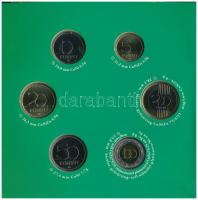 2011. 5Ft-200Ft (6xklf) forgalmi sor szettben + 3000Ft Ag "Az Európai Unió Tanácsának magyar el...