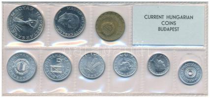 1971. 2f-10Ft (9xklf) érmés forgalmi sor fóliatokban T:UNC patina
Adamo FO4