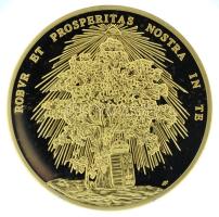 DN "Magyar Aranyóriások - V. Ferdinánd koronázási érem, 15 Dukát 1830" aranyozott Cu utánv...