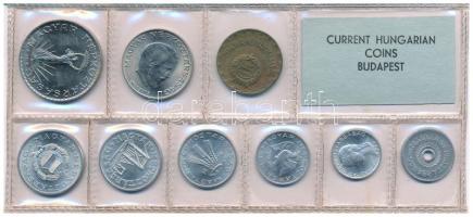 1975. 2f-10Ft (9xklf) érmés forgalmi sor fóliatokban T:UNC patina
Adamo FO8
