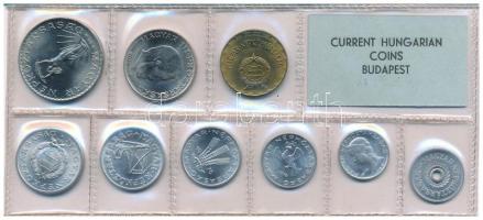 1976. 2f-10Ft (9xklf) érmés forgalmi sor fóliatokban T:UNC patina
Adamo FO9