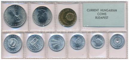 1977. 2f-10Ft (9xklf) érmés forgalmi sor fóliatokban T:UNC patina
Adamo FO10
