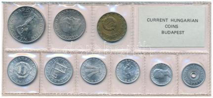 1980. 2f-10Ft (9xklf) érmés forgalmi sor fóliatokban T:UNC patina
Adamo FO13