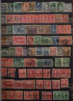 USA korai kiadásoktól a modern képes bélyegekig, 16 lapos A4-es berakólapon