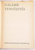 Szűcs Lajos - Szécsényi István: Galambtenyésztés. Bp., 1965, Mezőgazdasági, 381+1 p. Kiadói egészvászon-kötés, sérült kiadói papír védőborítóban.