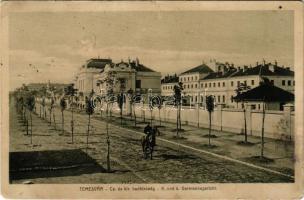 1912 Temesvár, Timisoara; Cs. és kir. hadbíróság. Uhrmann Henrik kiadása / K.u.k. Garnisonsgericht / Austro-Hungarian court martial (r)