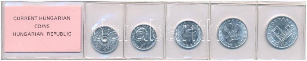 1990. 2f-50f Al (5xklf) fillér forgalmi sor fóliatokban T:UNC
Adamo FO23