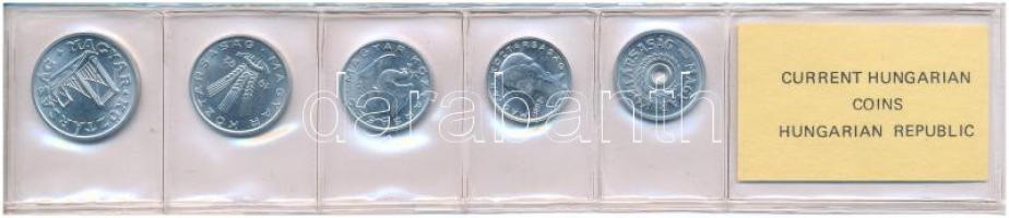 1992. 2f-50f Al (5xklf) fillér forgalmi sor fóliatokban T:UNC
Adamo FO25