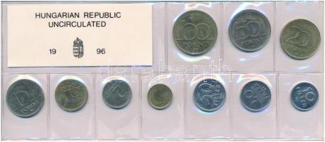 1996. 10f-200Ft (10xklf) forgalmi sor fóliatokban T:UNC