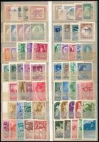 1913-1943 Összeállítás sorokkal is, A/4-es berakólap mindkét oldalán (64.760)